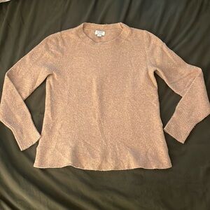JCrew Factory Tan Crewneck Sweater